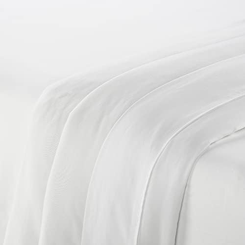 Serta Simply Clean 3-Piece Twin XL Bed Sheet Set White