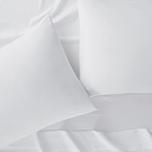 Serta Simply Clean 3-Piece Twin XL Bed Sheet Set White