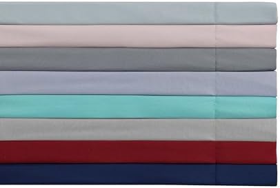 My World Solid 3-Piece Sheet Set Blush Twin XL 1
