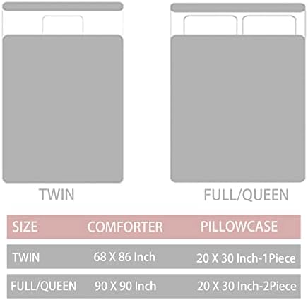Yogeneg Rainbow Polka Dot Comforter Set Twin Size