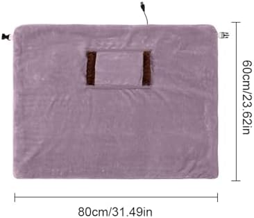 USB Rechargeable Electric Throw Blanket with Temperature Control