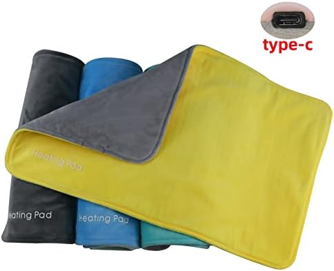 Soft Plush Heated Throw Blanket with USB Power