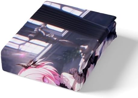 Manfei Kawaii Princess Twin Fitted Sheet Set
