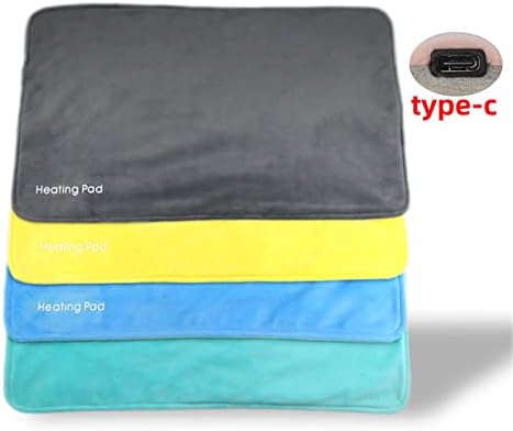 Soft Plush Heated Throw Blanket with USB Power