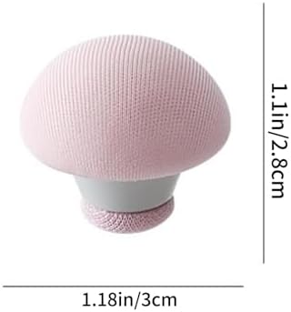 8 Pcs Mushroom Quilt Stand Clips Gray