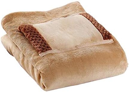 Fluffy Heated Throw Blanket with USB Power