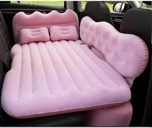 Car Inflatable Mattress for Audi A4 V 2015-2024 Pink