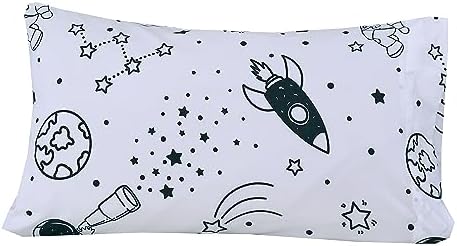 MAG 3Pcs White Space Bedding Twin Set