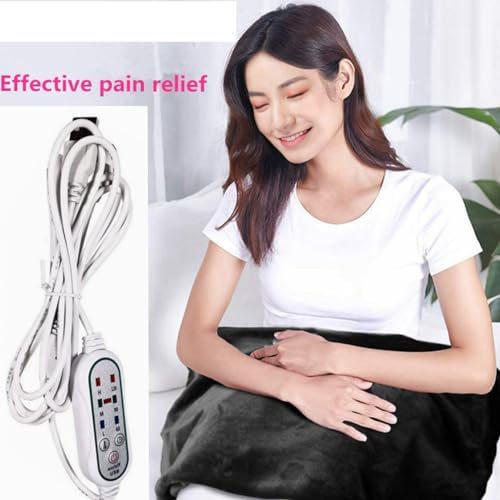 CENRF Heated Throw Blanket with 3 Temperature Settings