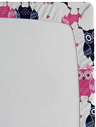 Ambesonne Owl Fitted Sheet California King