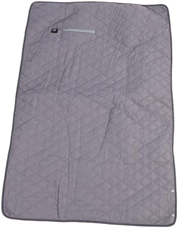 USB Heated Throw Blanket 5V Fast Heating Washable Portable