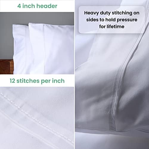 Weddingly CEA Certified Giza Egyptian Cotton Sheet Set