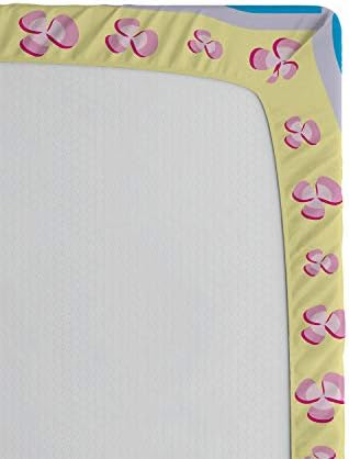 Ambesonne California King Sheet with Geisha Cartoon Print