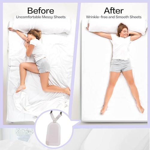 OUPUSES Bed Sheet Holders Straps 4pcs Adjustable
