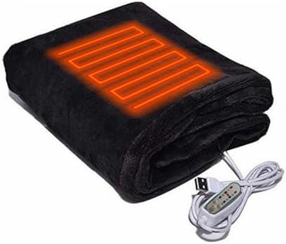 CENRF Heated Throw Blanket with 3 Temperature Settings