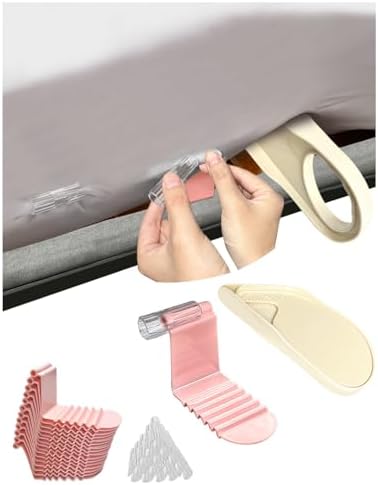 Fizzest Sheet Clips for 3 Beds 24 Straps and Clips Included