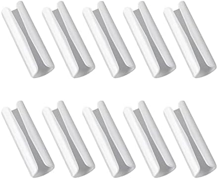 Kasom Y-Shaped Sheet Fasteners 10 Pieces White
