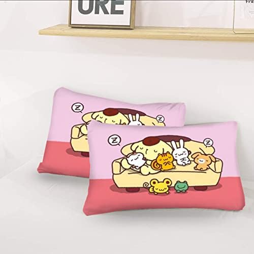 DIEZ Pompompurin Comforter Cover Set 3pc Pink Anime