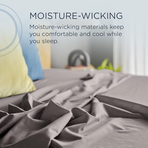 Tempur-Pedic ProAir Sheet Set Cool Gray Cal King