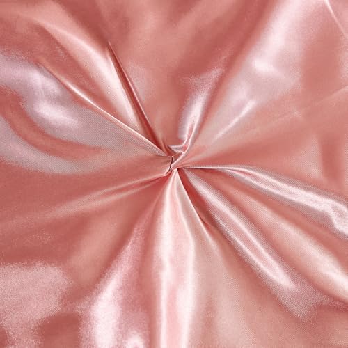 Bedbay Pink Satin Comforter Set 4 Pcs Luxury