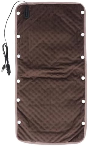 HURRISE USB Heated Blanket with 3 Temperature Settings