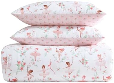 Laura Ashley Kids Comforter Set - Ballerina Divas Pink Twin