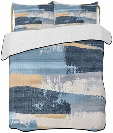 Chucoco Twin XL Quilt Bedding Set with 2 Pillow Shams