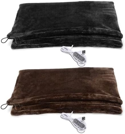 USB Heated Blanket with 3 Heat Levels for Winter Comfort