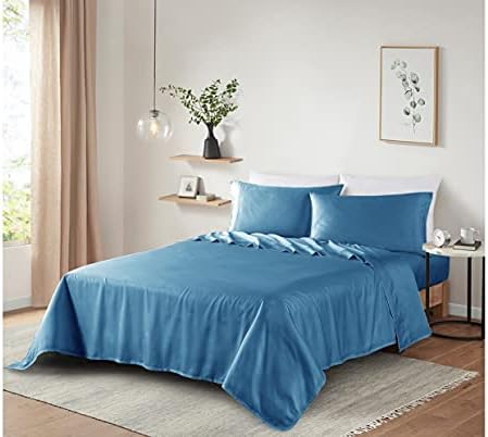 ELINEN 100 Supima Cotton King Sheet Set 4 pcs