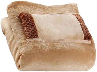 USB Rechargeable Heated Blanket with Weighted Design for Cozy Comfort