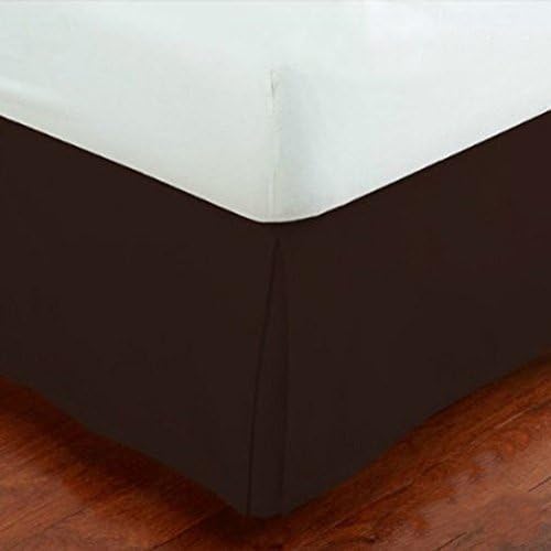 Hotel Collection Home Bedskirt with Solid Pleated Design