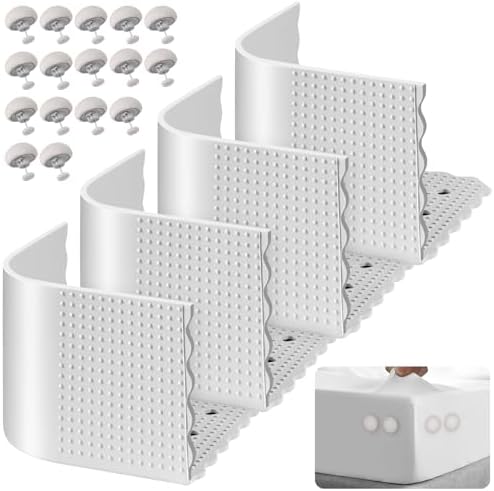 VICAMB 4 Pack Sheet Fasteners with Lock Clips