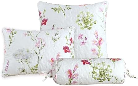 Cozy Line Azalea Floral Reversible Quilt Set 7-Piece Daybed Cover