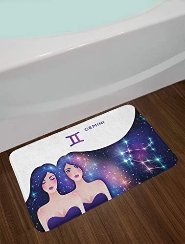 Ambesonne Celestial Bath Mat 302 x 20 Plush