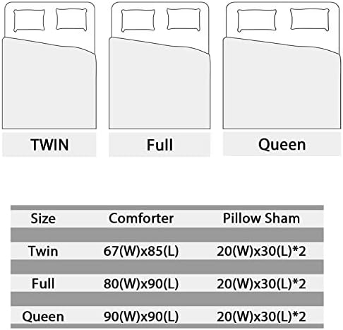 AILONEN Rabbit Comforter Set Twin Size