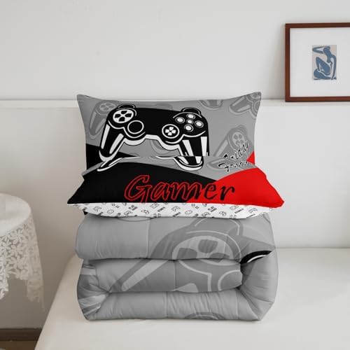 Feelyou Gamer Comforter Set for Boys Teens