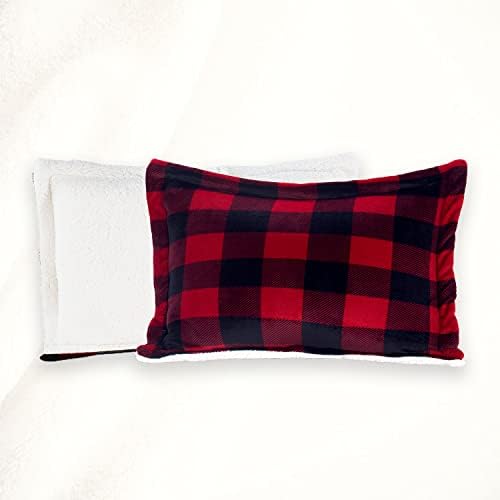 Elegant Comfort 3-Piece Buffalo Plaid Comforter Set