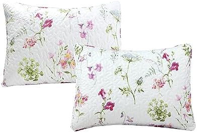 Cozy Line Azalea Floral Reversible Quilt Set 7-Piece Daybed Cover