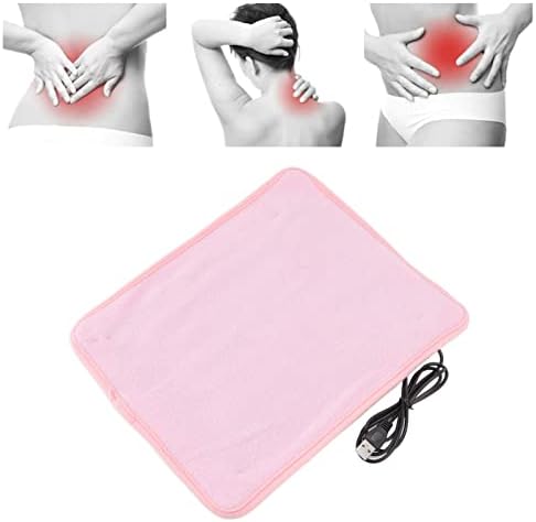 WOOXGEHM Heated Electric Blanket with Shoulder Neck Leg Waist Heating and USB Control