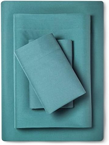 Room Essentials Dorm Bed Microfiber Sheet Set with Storage Pocket 1