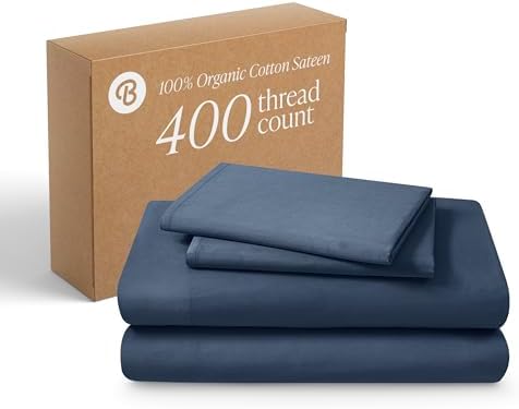 Bare Home Organic Cotton Split King Sheet Set