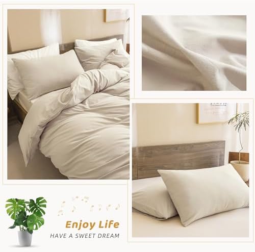 Sanracie Queen Comforter Set 3 Piece 100 Cotton