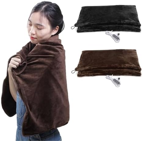 USB Heated Blanket with 3 Heat Levels for Winter Comfort