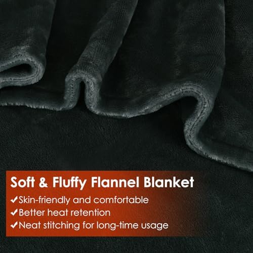 Moclever USB Heated Shawl with Zipper for Home Office 1