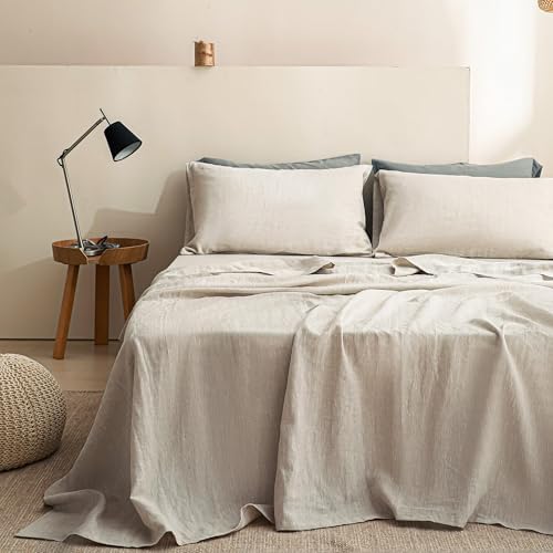 SimpleOpulence 100 Linen California King 4-Piece Set