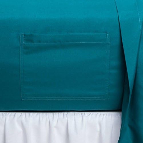 Room Essentials Dorm Bed Microfiber Sheet Set with Storage Pocket 1