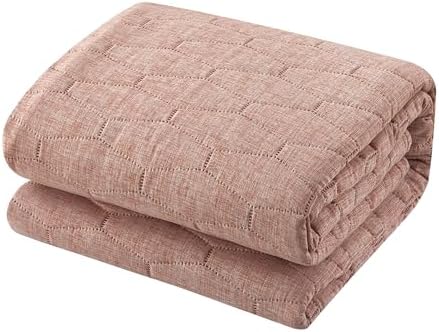 Chic Home Nyla 3 Piece King Size Quilt Set - Brick Red