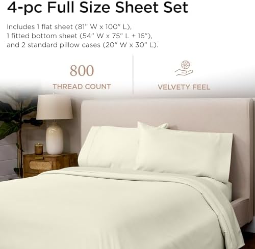 Threadmill Luxury 800 Thread Count Cotton Sheet Set