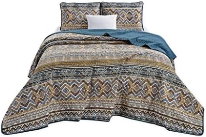 Chezmoi Collection 3-Piece Quilt Bedding Set Queen Size