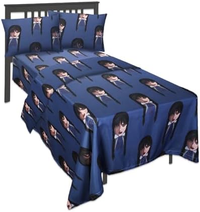 Wednesday Addams Bedding Set Twin Bed Bundle